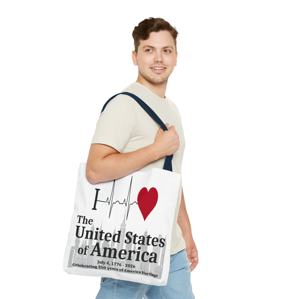 I Love the USA 250th Anniversary Tote