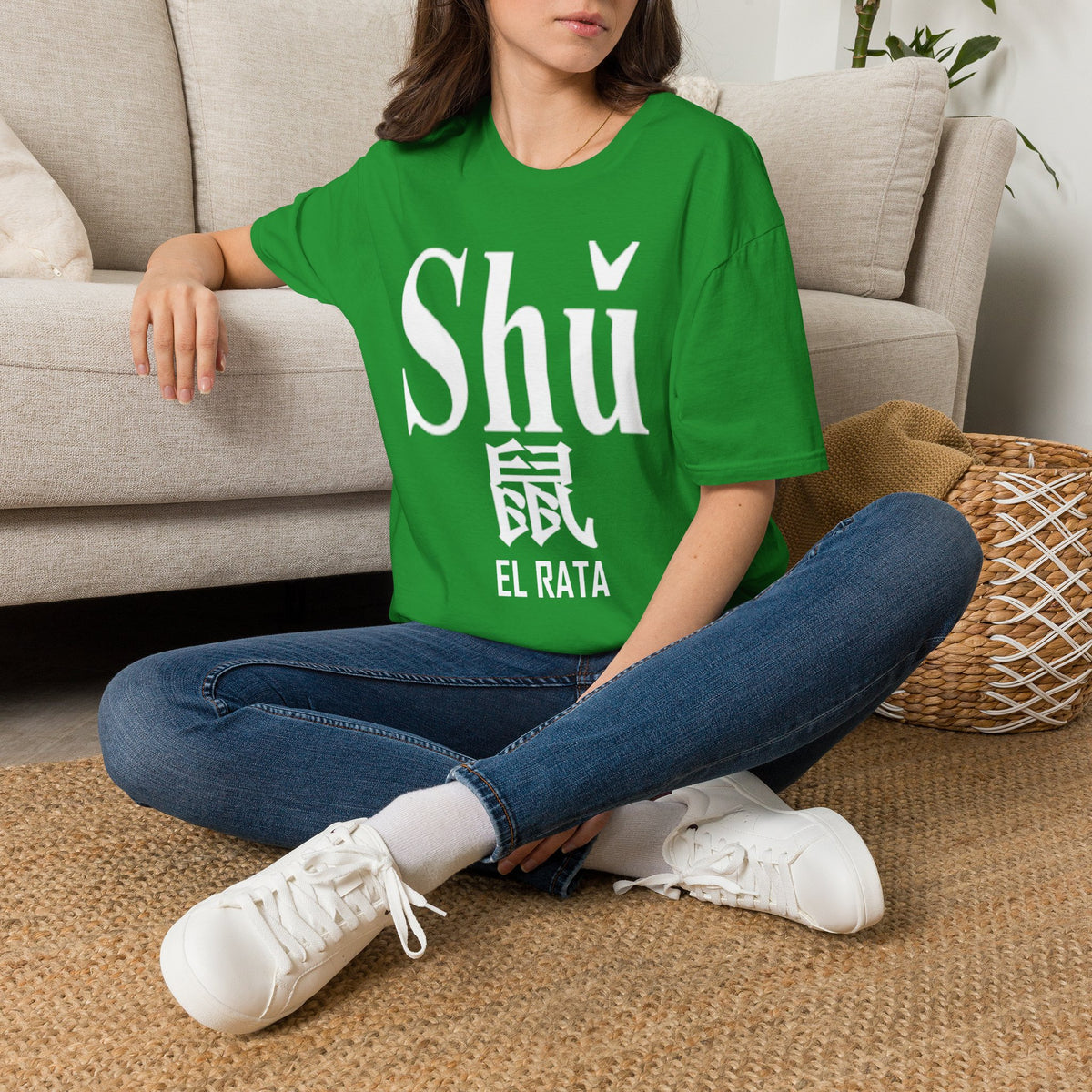 01 Rata — Camiseta Tipográfica — Colores Oscuros — Español