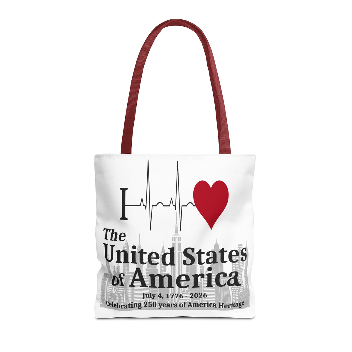 I Love the USA 250th Anniversary Tote
