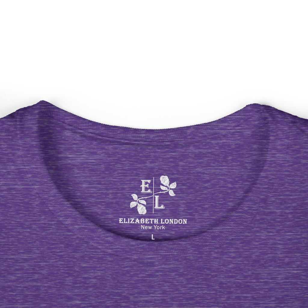 Elizabeth London™ Iconic Signature Rose Women’s Tee – Midnight Rose