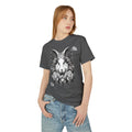 04 Rabbit — Illustrated Tee — Faded Black — English