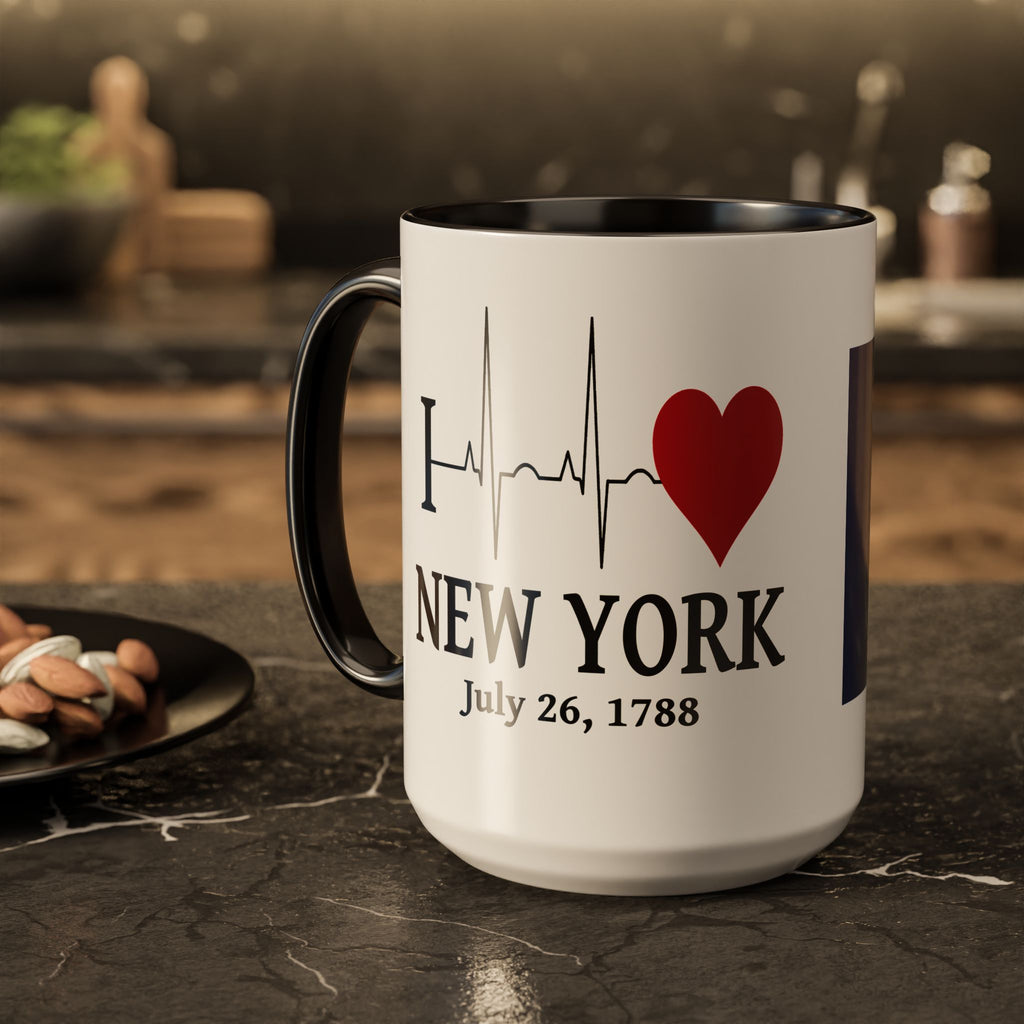 New York State Pride Accent Mug — 11th State