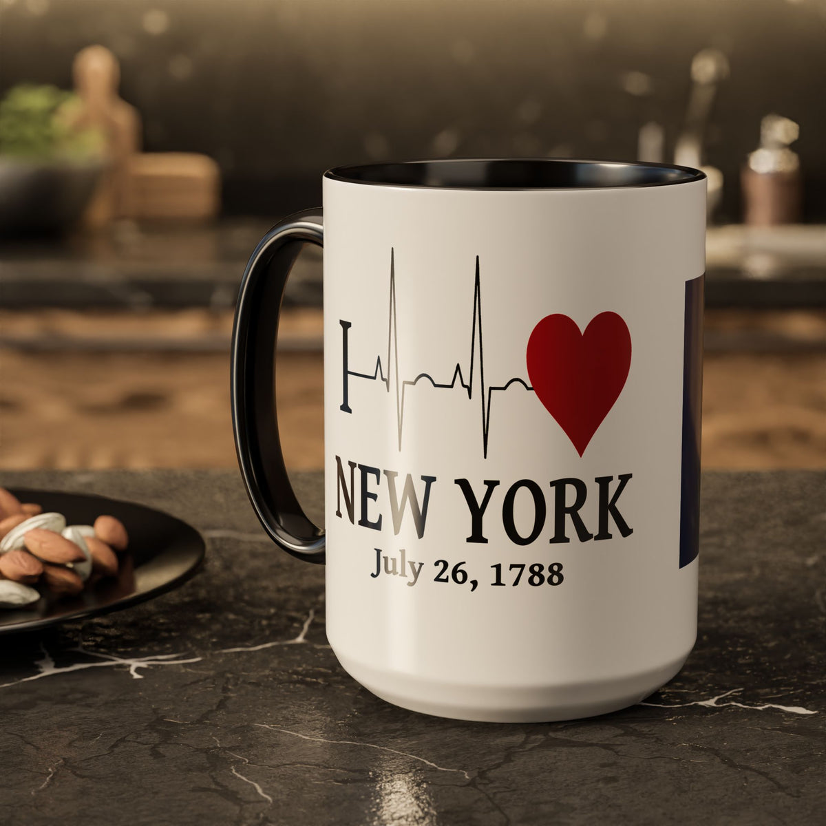 New York State Pride Accent Mug — 11th State