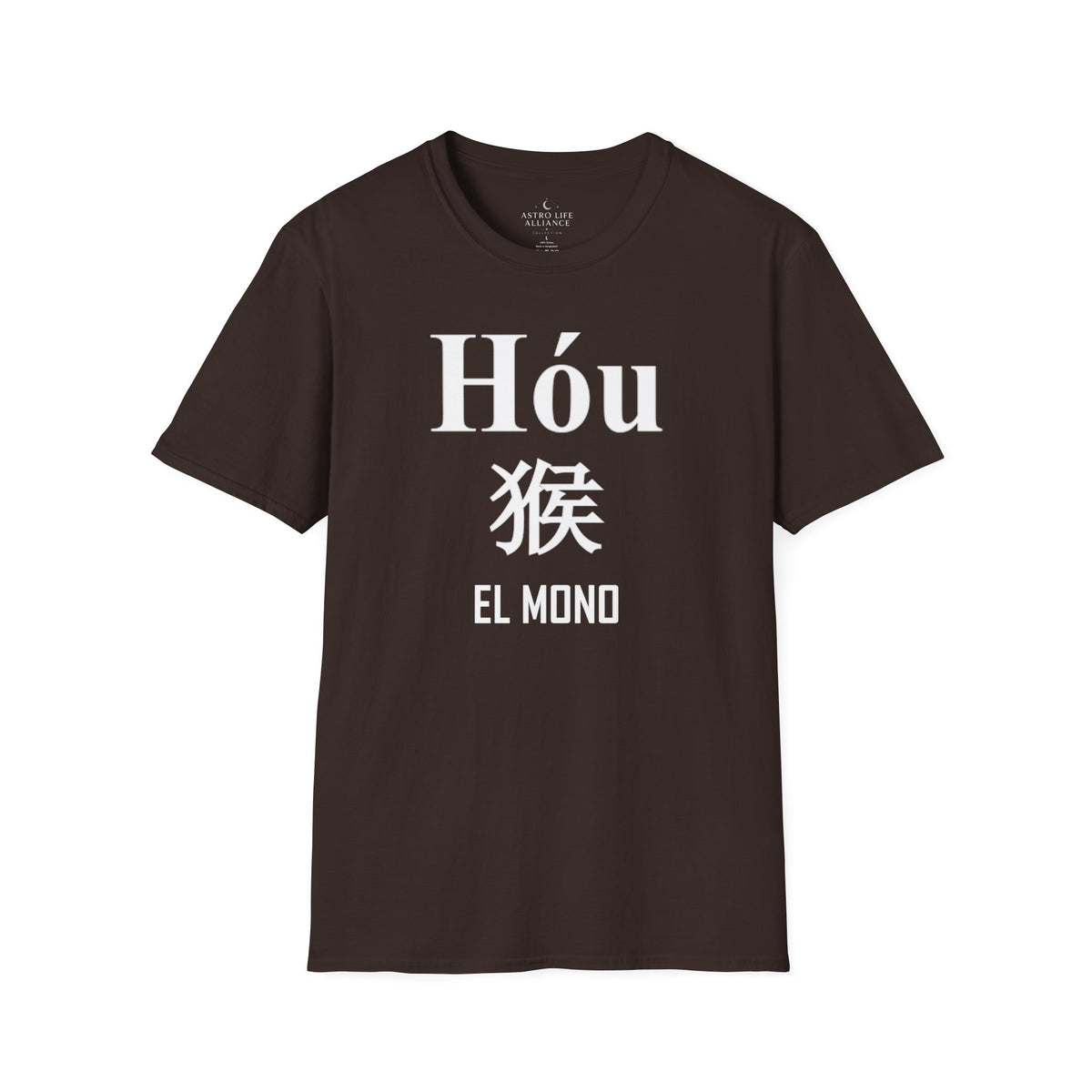 09 Mono — Camiseta Tipográfica — Colores Oscuros — Español