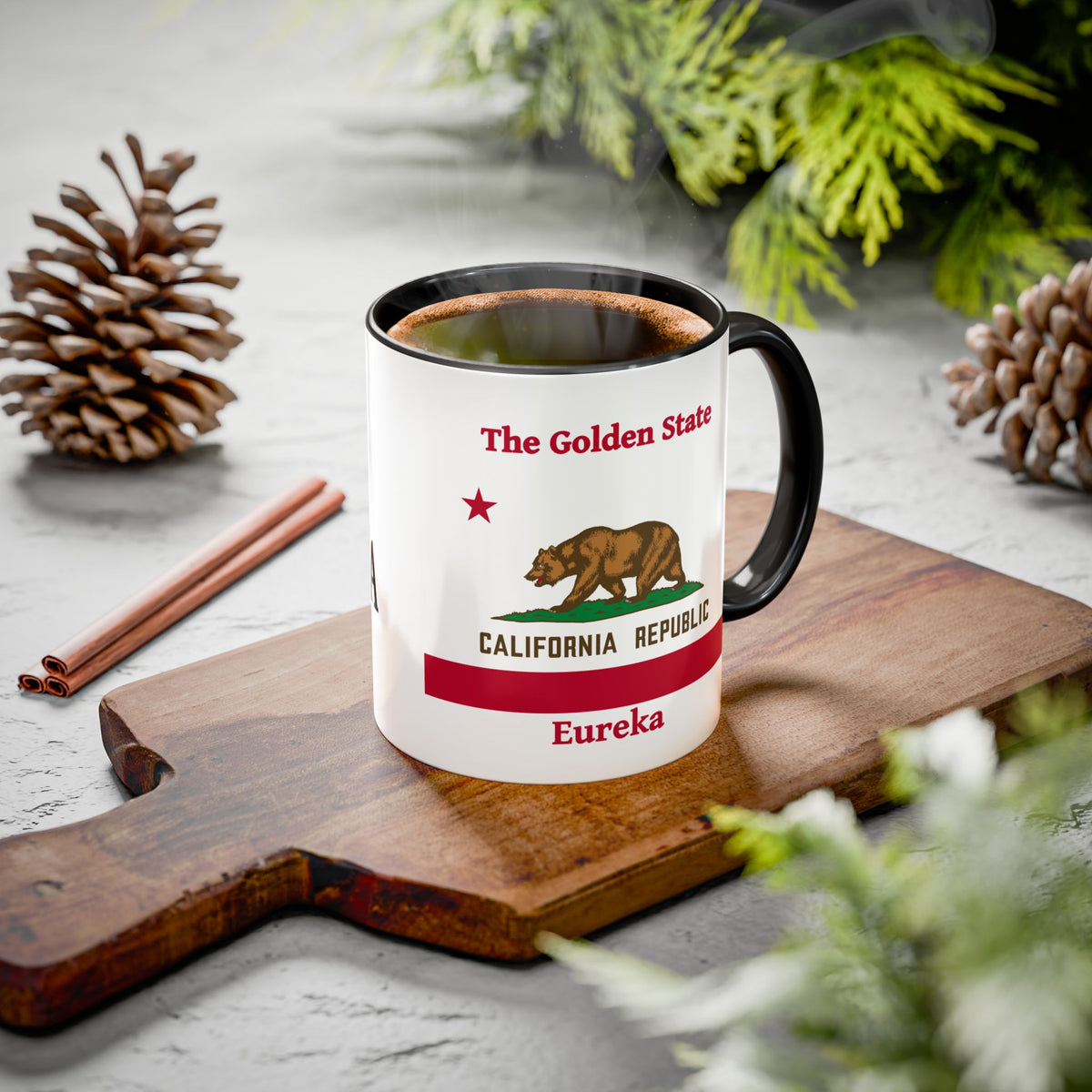 California State Pride Accent Mug — 31st State