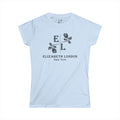 Elizabeth London™ Iconic Signature Rose Women’s Tee – Soft Grace