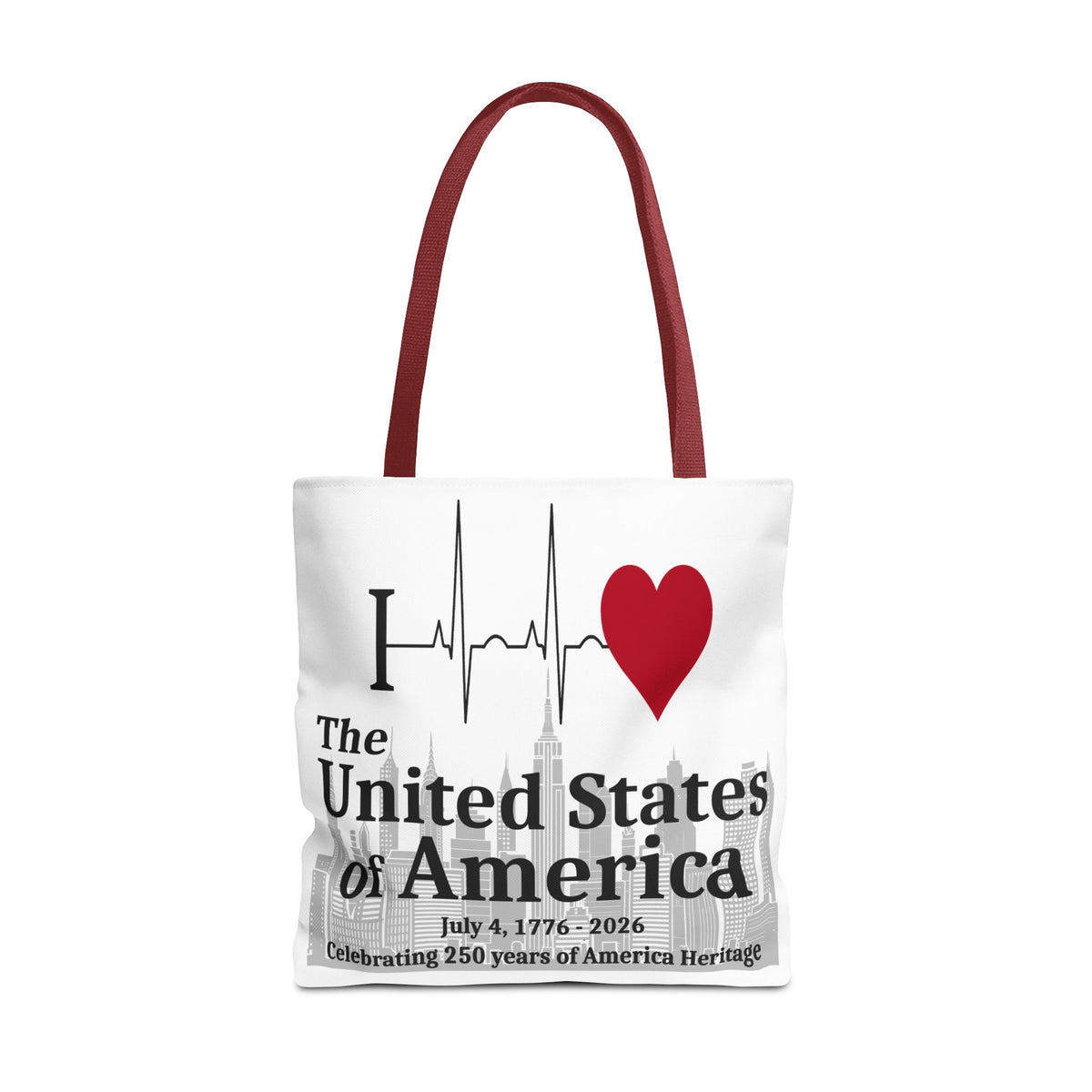 I Love the USA 250th Anniversary Tote