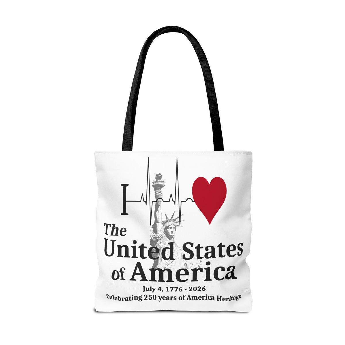 I Love the USA 250th Anniversary Tote