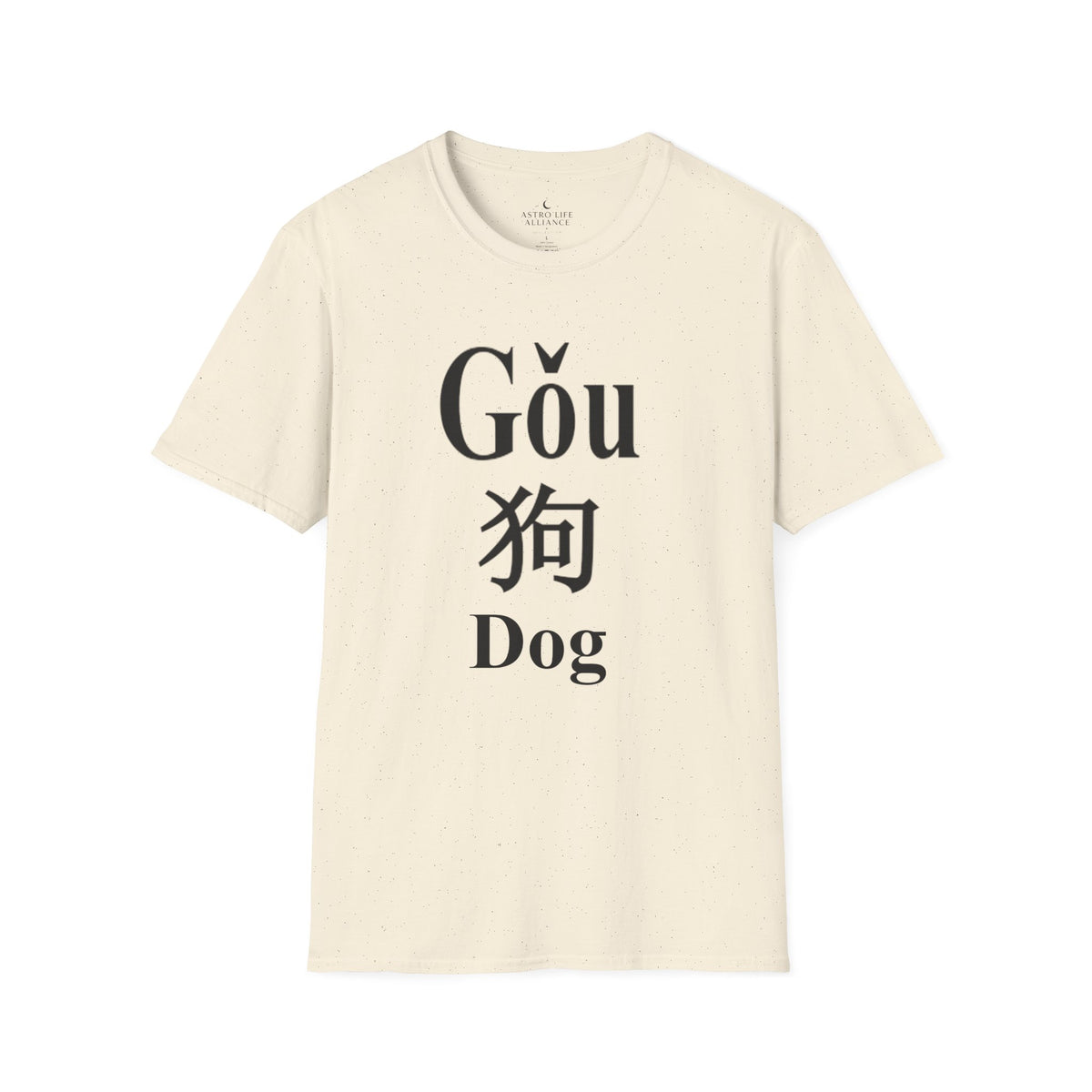 11 Dog — Typography Tee — Light Colors — English