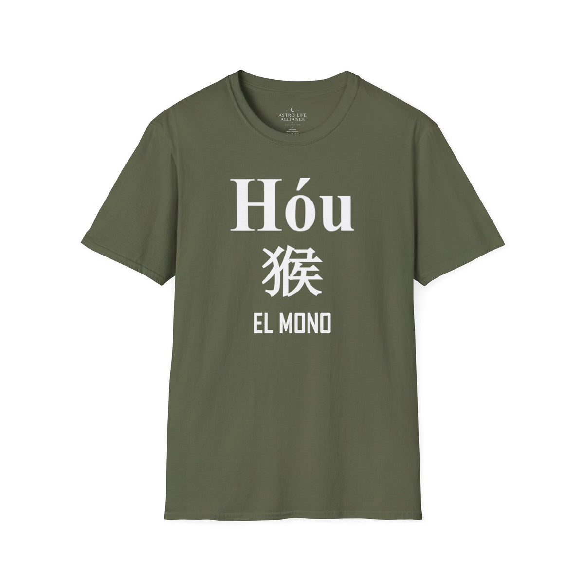 09 Mono — Camiseta Tipográfica — Colores Oscuros — Español