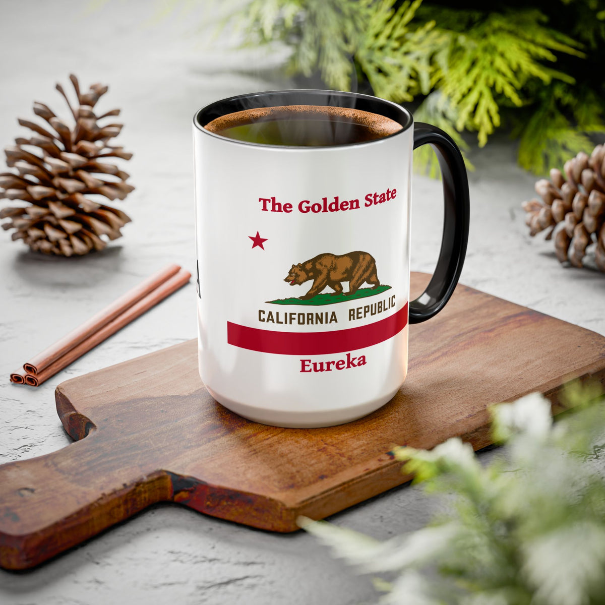 California State Pride Accent Mug — 31st State