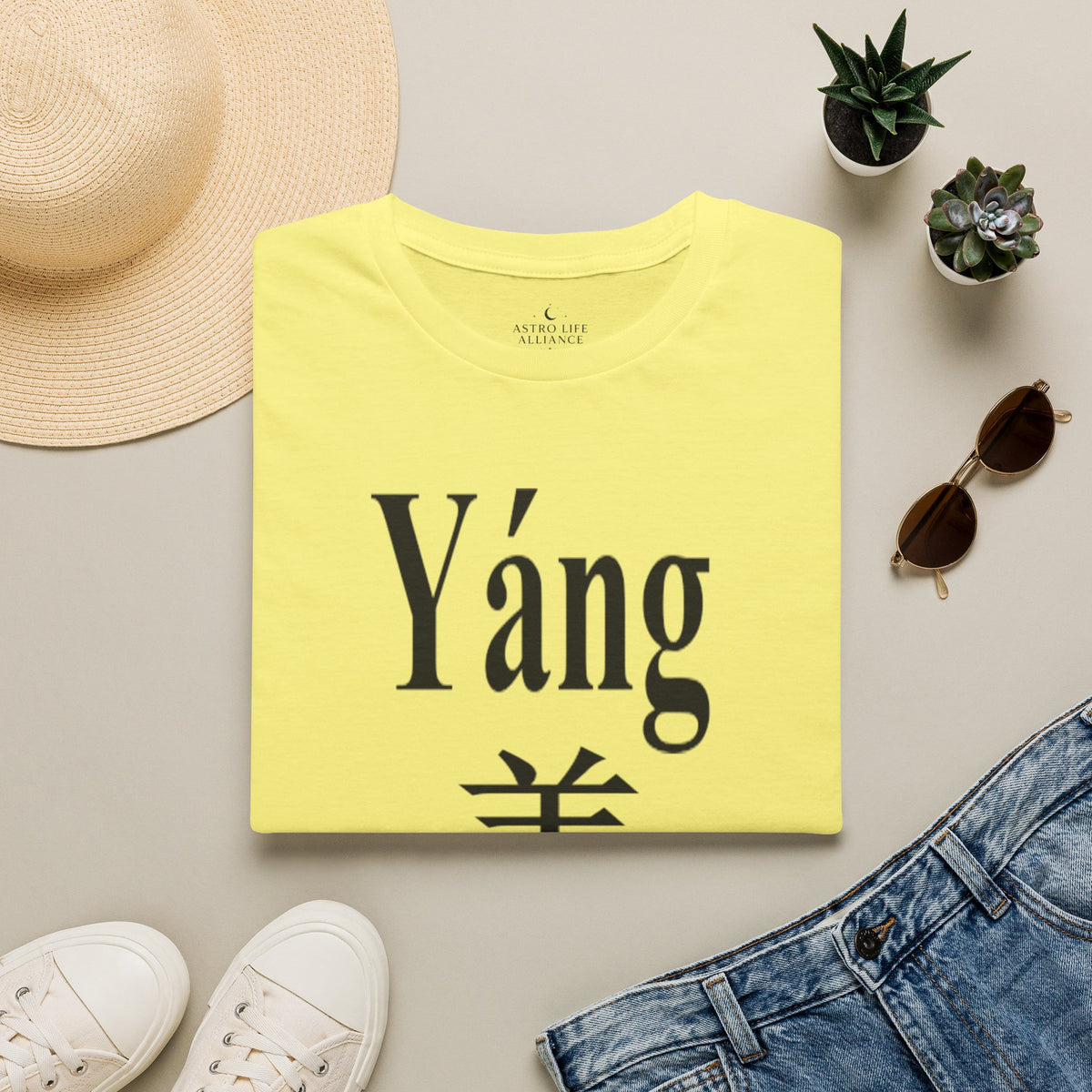 08 Cabra — Camiseta Tipográfica — Colores Claros — Español