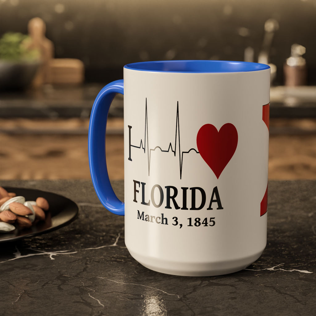 Florida State Pride Accent Mug — 27th State