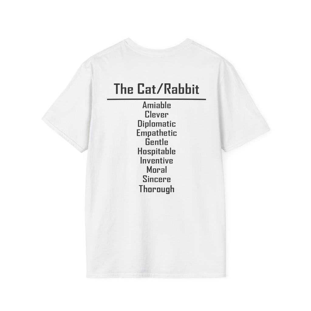 04 Cat — Typography Tee — Light Colors — English