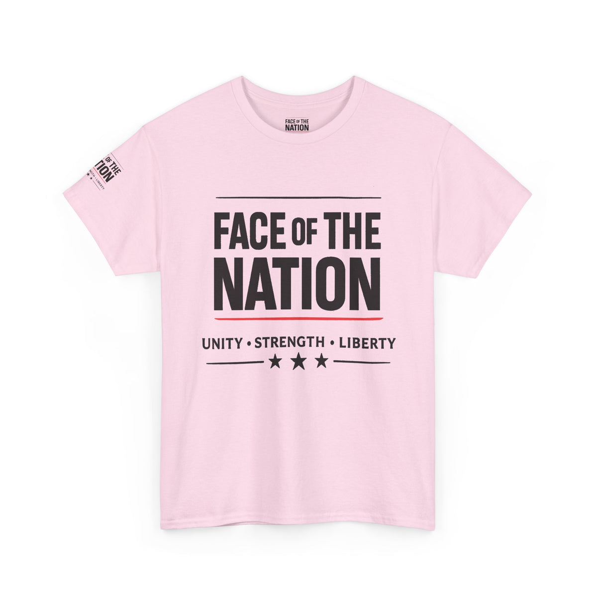Face of the Nation Heritage Tee — Bright Edition