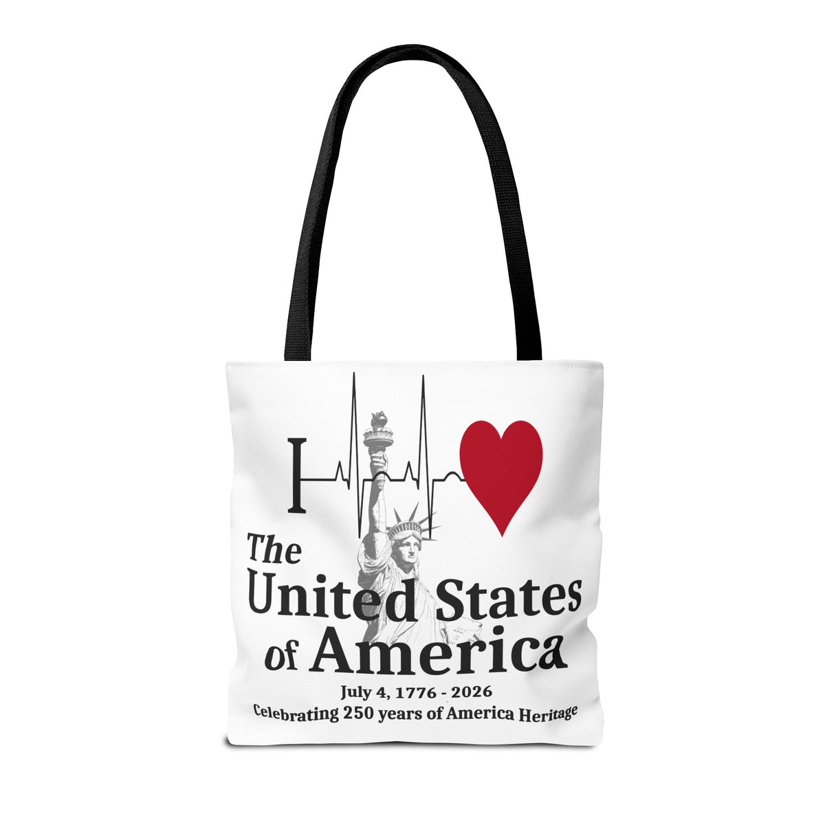 I Love the USA 250th Anniversary Tote