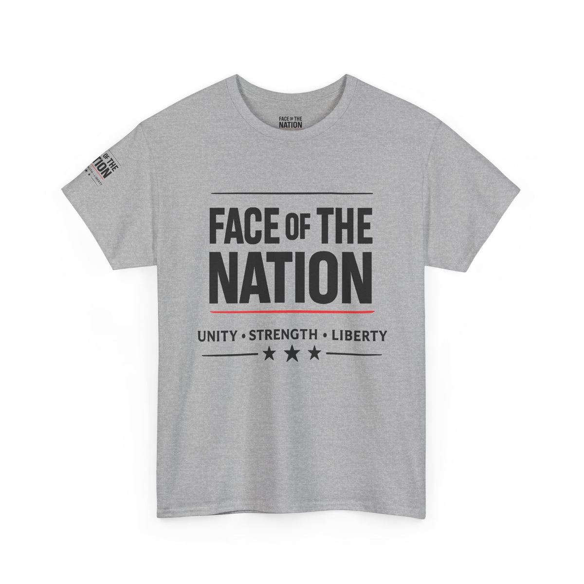 Face of the Nation Heritage Tee — Bright Edition