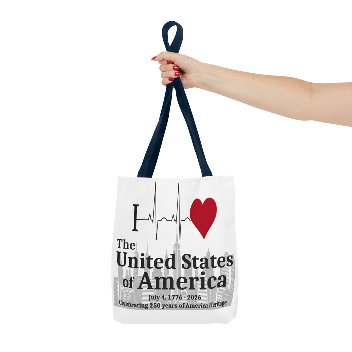 I Love the USA 250th Anniversary Tote