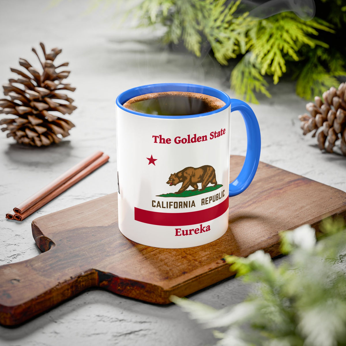 California State Pride Accent Mug — 31st State
