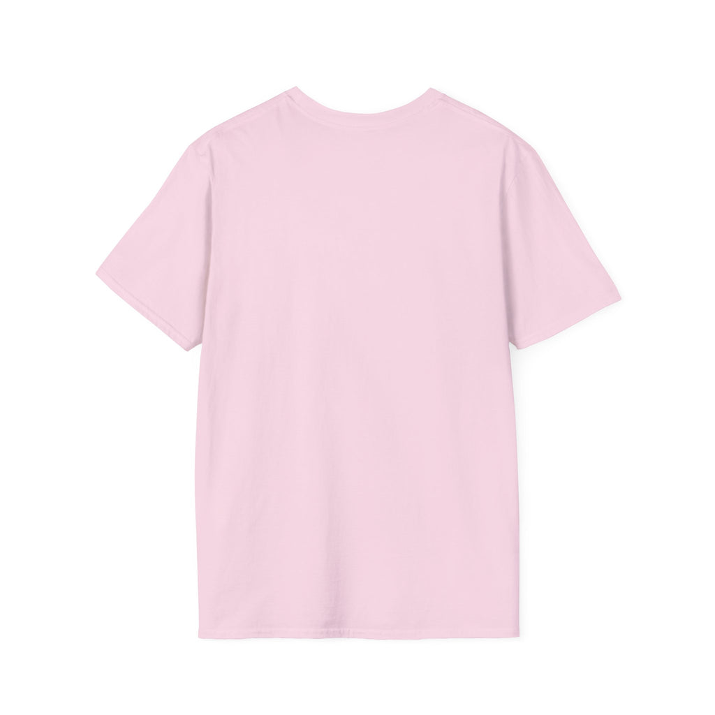 Unbothered & Undeniable Statement Unisex Softstyle Tee – Light Pink