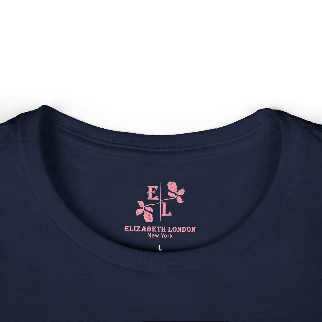 Elizabeth London™ Iconic Signature Rose Women’s Tee – Grand Garden