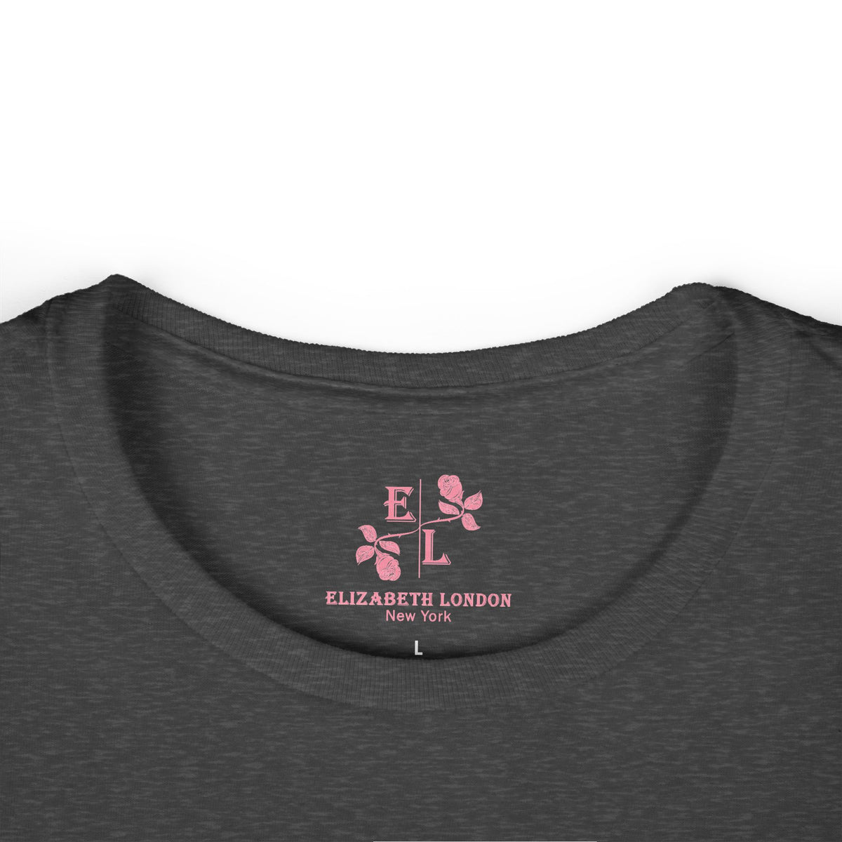 Elizabeth London™ Iconic Signature Rose Women’s Tee – Grand Garden