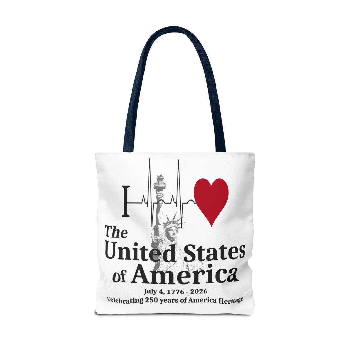I Love the USA 250th Anniversary Tote