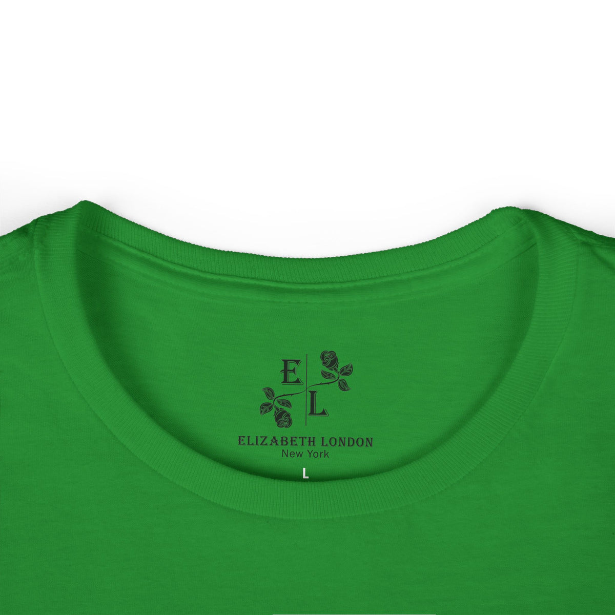 Elizabeth London™ Iconic Signature Rose Women’s Tee – Jewel Rose