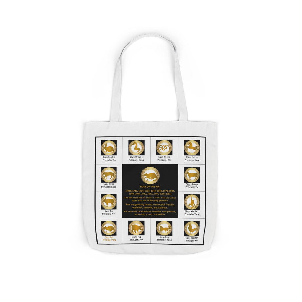 01 Rat — Chinese Zodiac Tote by Elizabeth London™