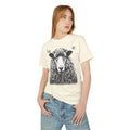 08 Sheep/Goat — Illustrated Tee — Faded Cream — English