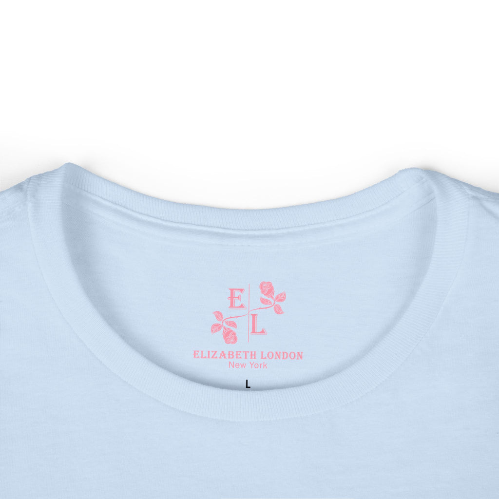 Elizabeth London™ Iconic Signature Rose Women’s Tee – Grand Garden