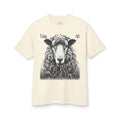 08 Mouton/Chèvre — T-shirt Illustré — Couleurs Claires — Français