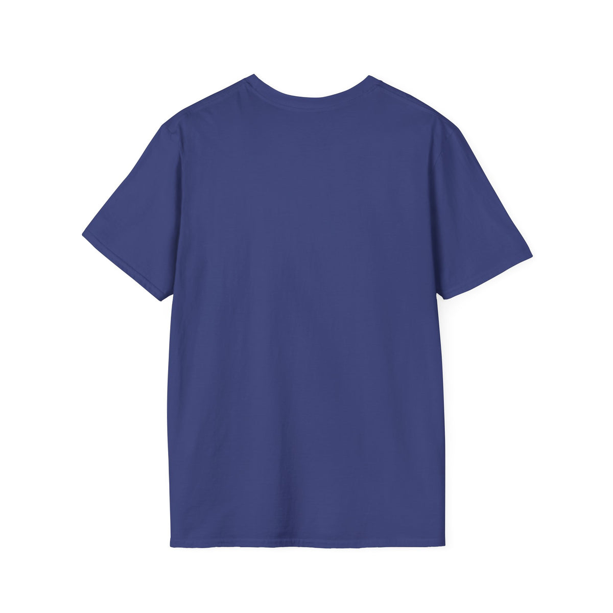 Unbothered Statement Unisex Softstyle Tee – Navy & Earth Tones
