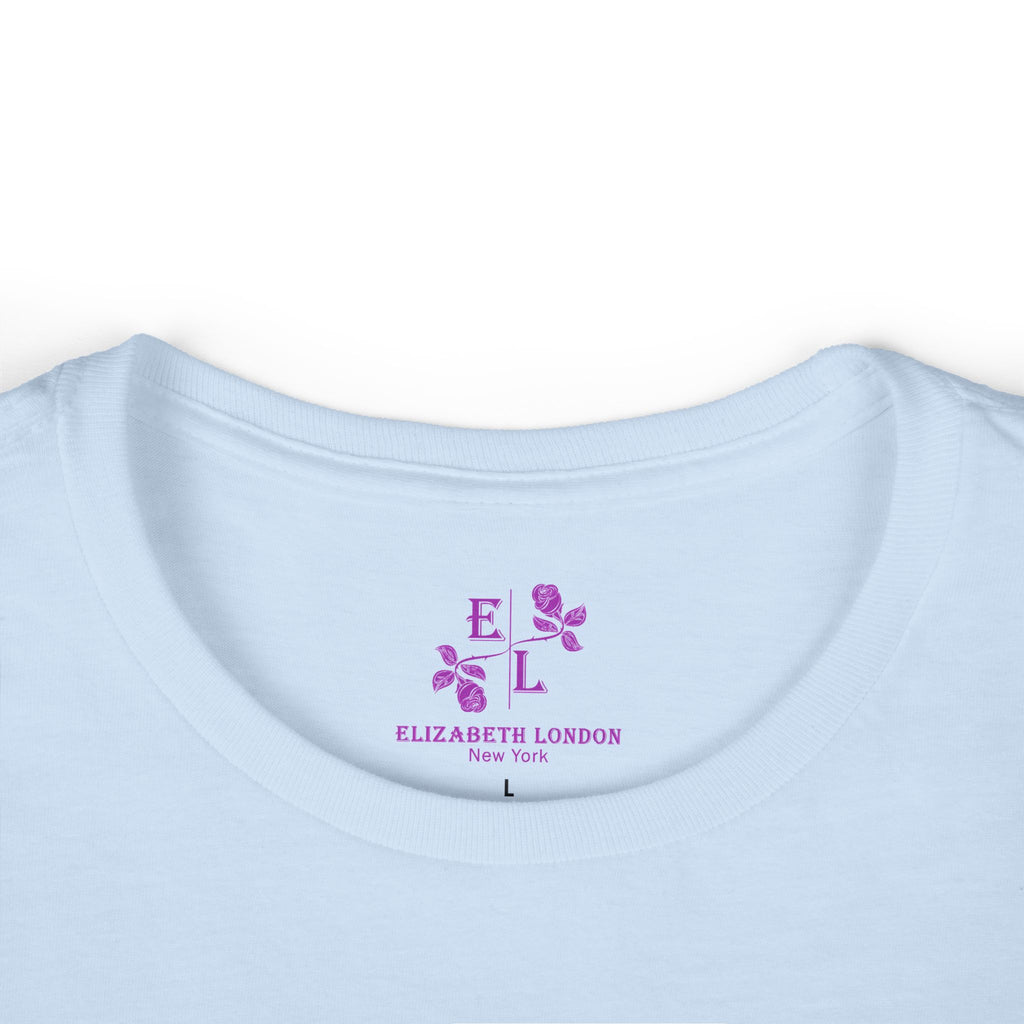 Elizabeth London™ Iconic Signature Rose Women’s Tee – Golden Dawn