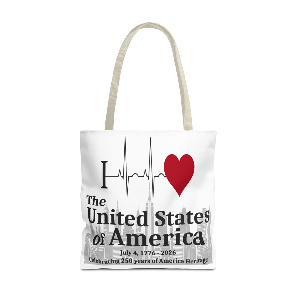 I Love the USA 250th Anniversary Tote