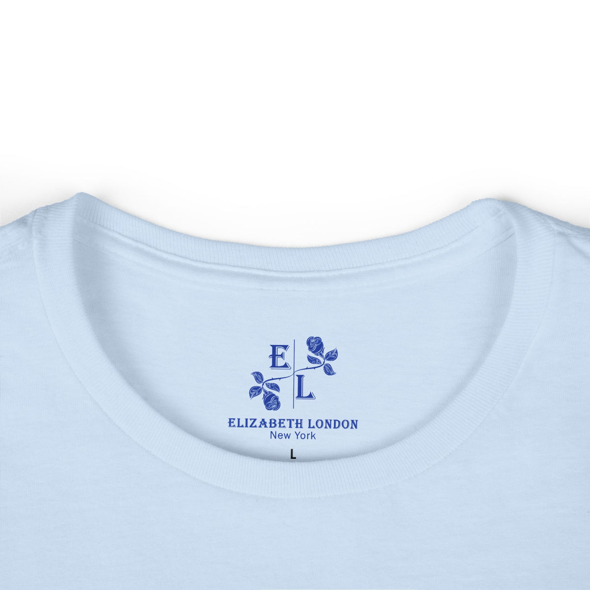 Elizabeth London™ Iconic Signature Rose Women’s Tee – Twilight Rose