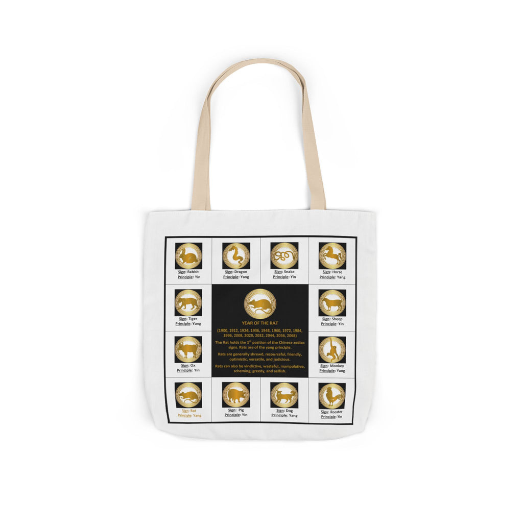 01 Rat — Chinese Zodiac Tote by Elizabeth London™