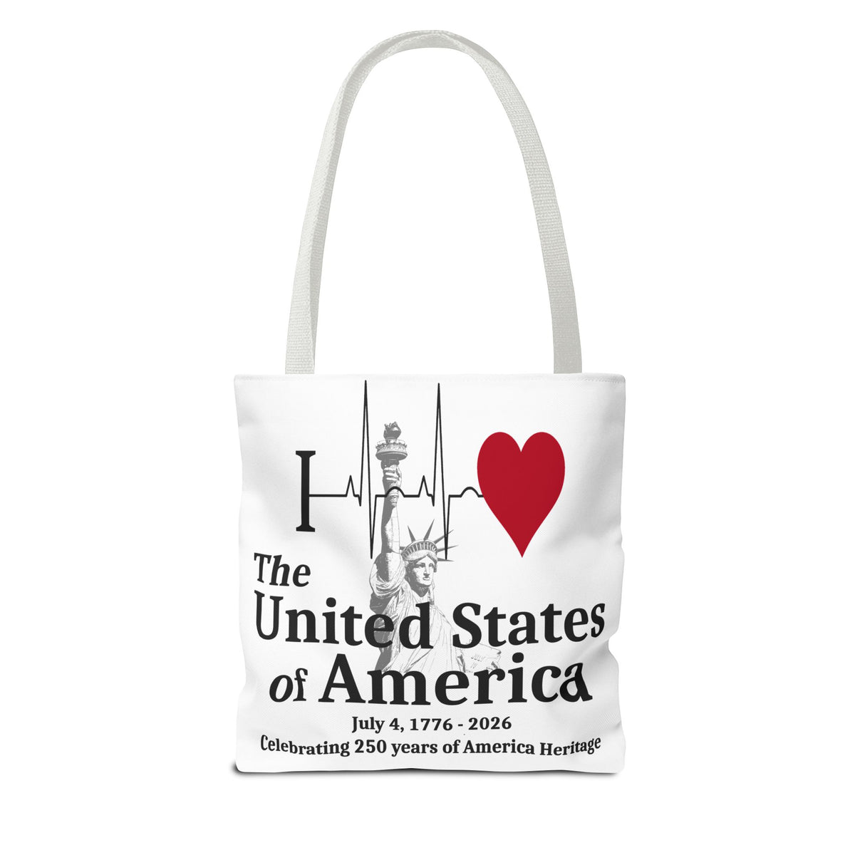I Love the USA 250th Anniversary Tote