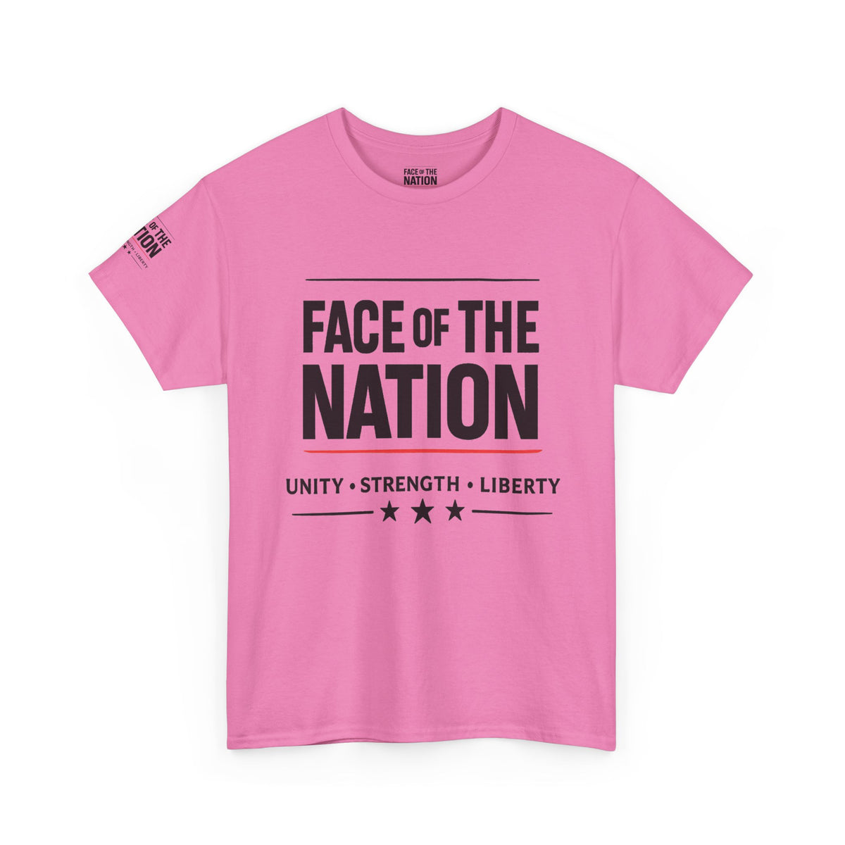 Face of the Nation Heritage Tee — Bright Edition