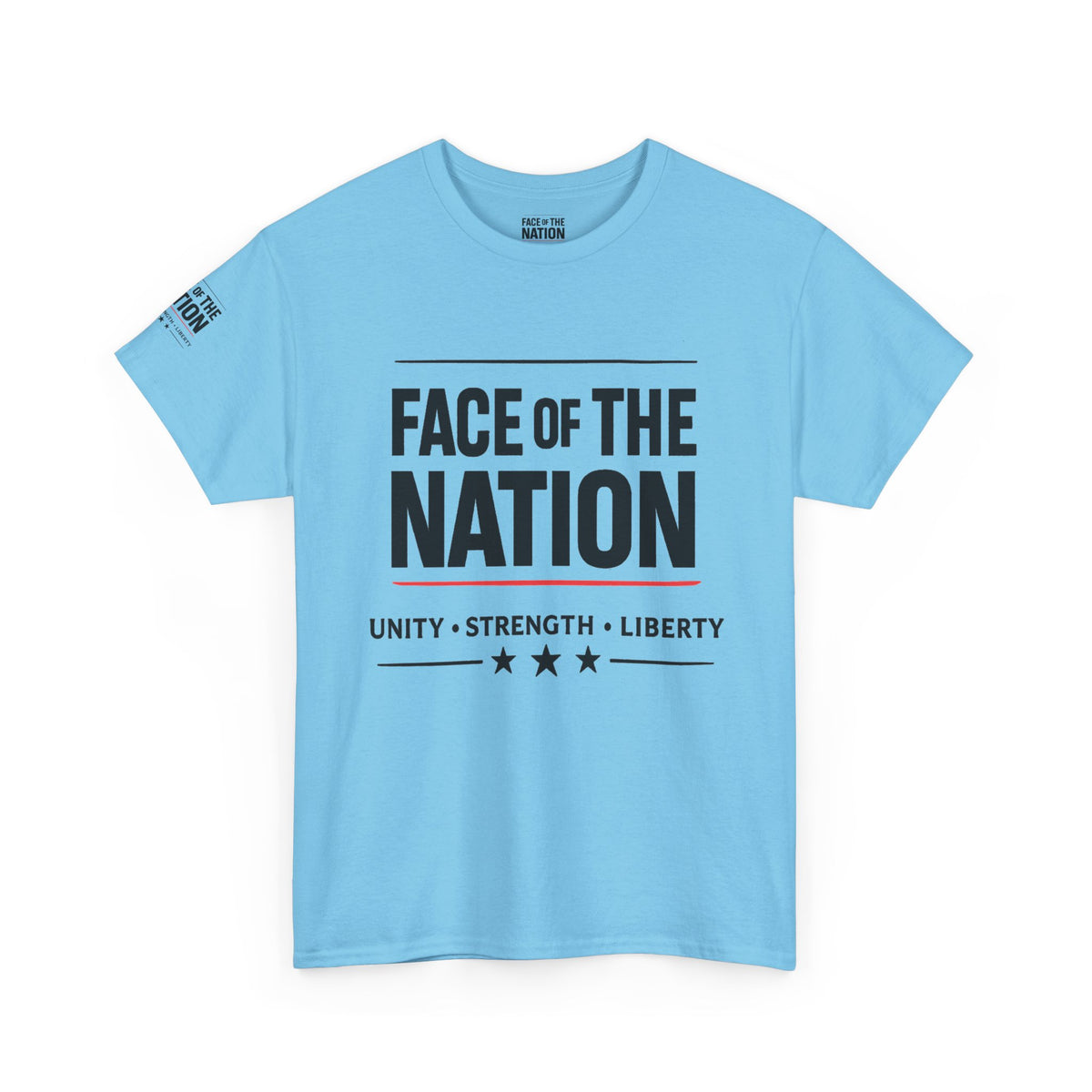 Face of the Nation Heritage Tee — Bright Edition