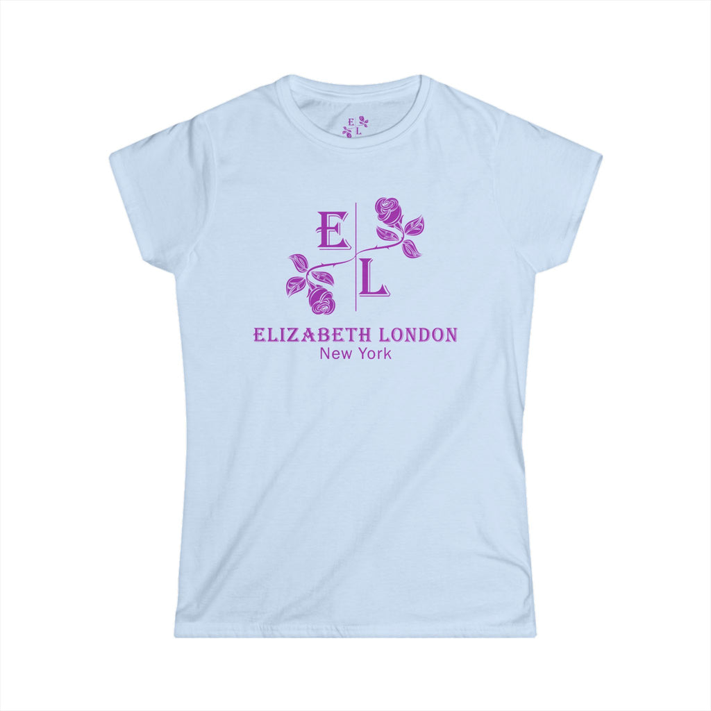 Elizabeth London™ Iconic Signature Rose Women’s Tee – Golden Dawn