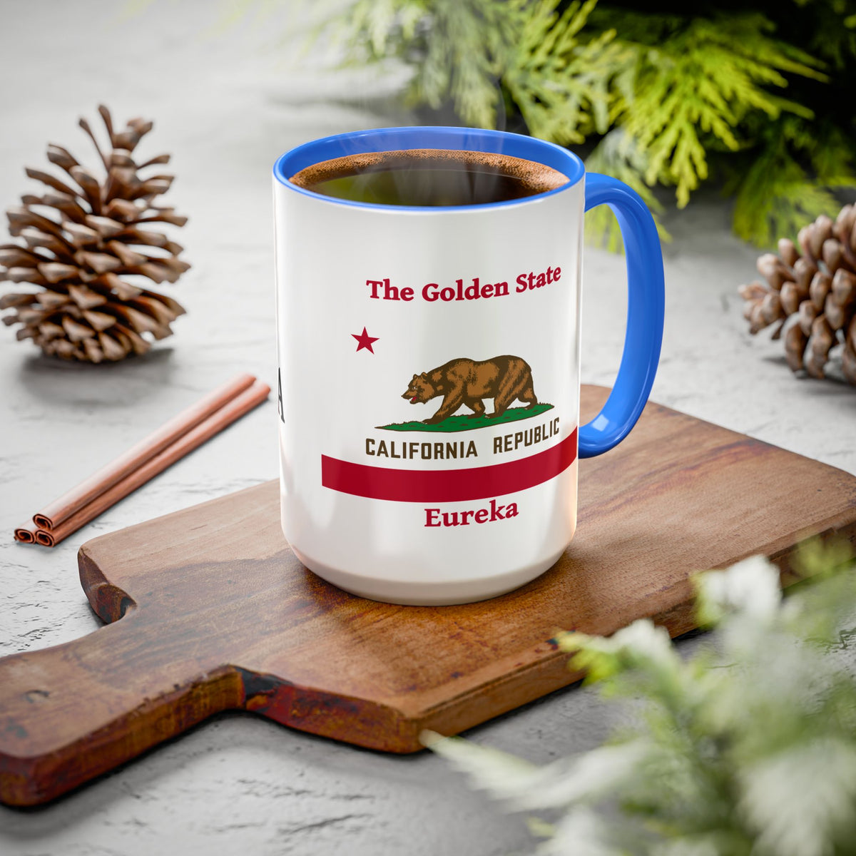 California State Pride Accent Mug — 31st State