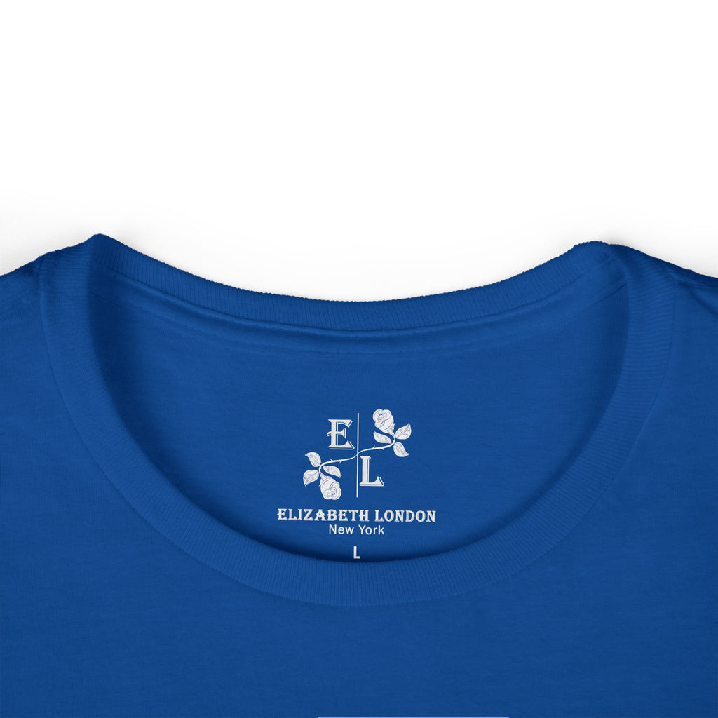 Elizabeth London™ Iconic Signature Rose Women’s Tee – Midnight Rose