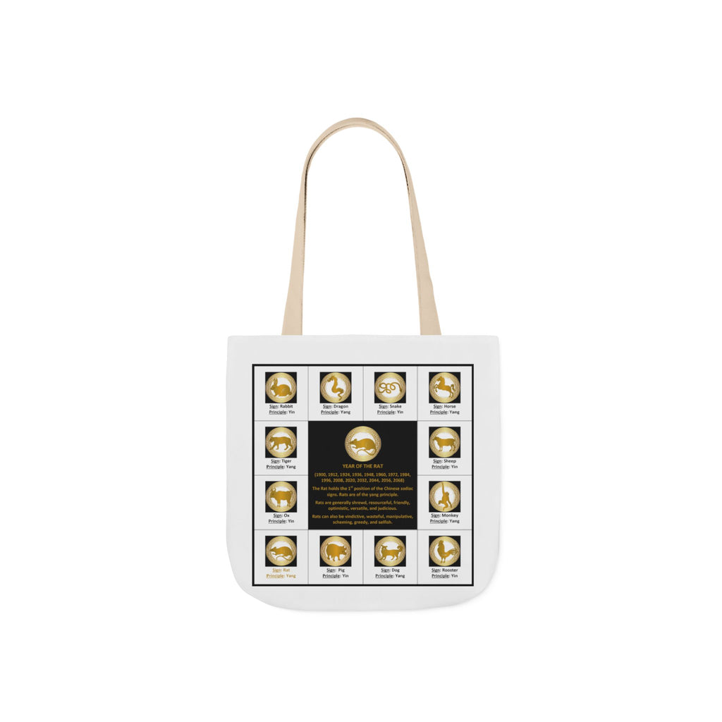 01 Rat — Chinese Zodiac Tote by Elizabeth London™