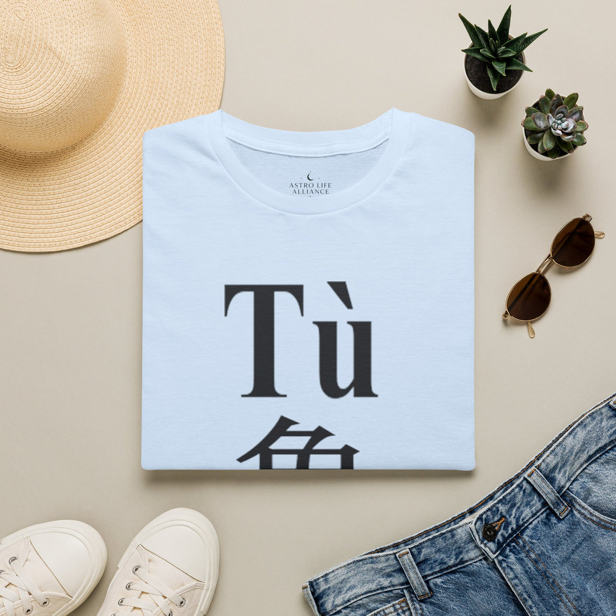 04 Conejo (Gato) — Camiseta Tipográfica — Colores Claros — Español