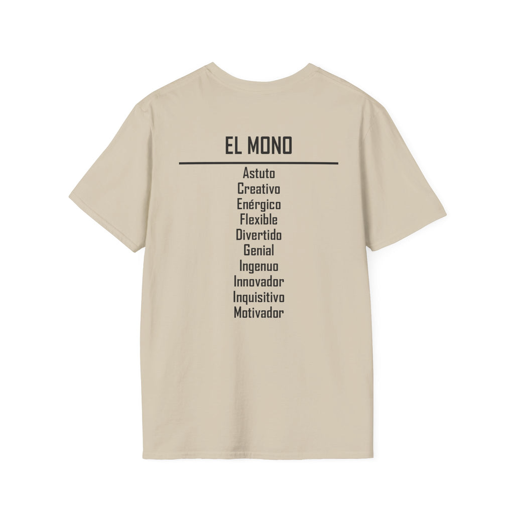 09 Mono — Camiseta Tipográfica — Colores Claros — Español
