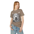 11 Dog — Illustrated Tee — Faded Brown — English
