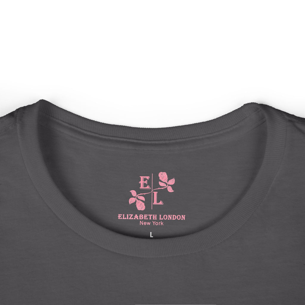 Elizabeth London™ Iconic Signature Rose Women’s Tee – Grand Garden