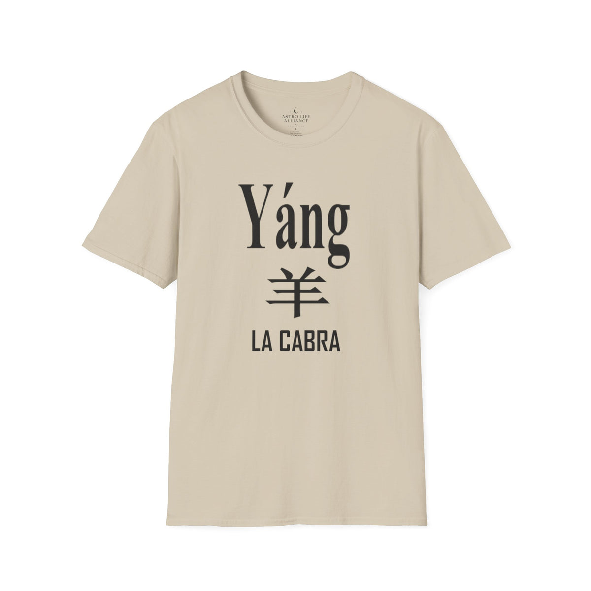 08 Cabra — Camiseta Tipográfica — Colores Claros — Español