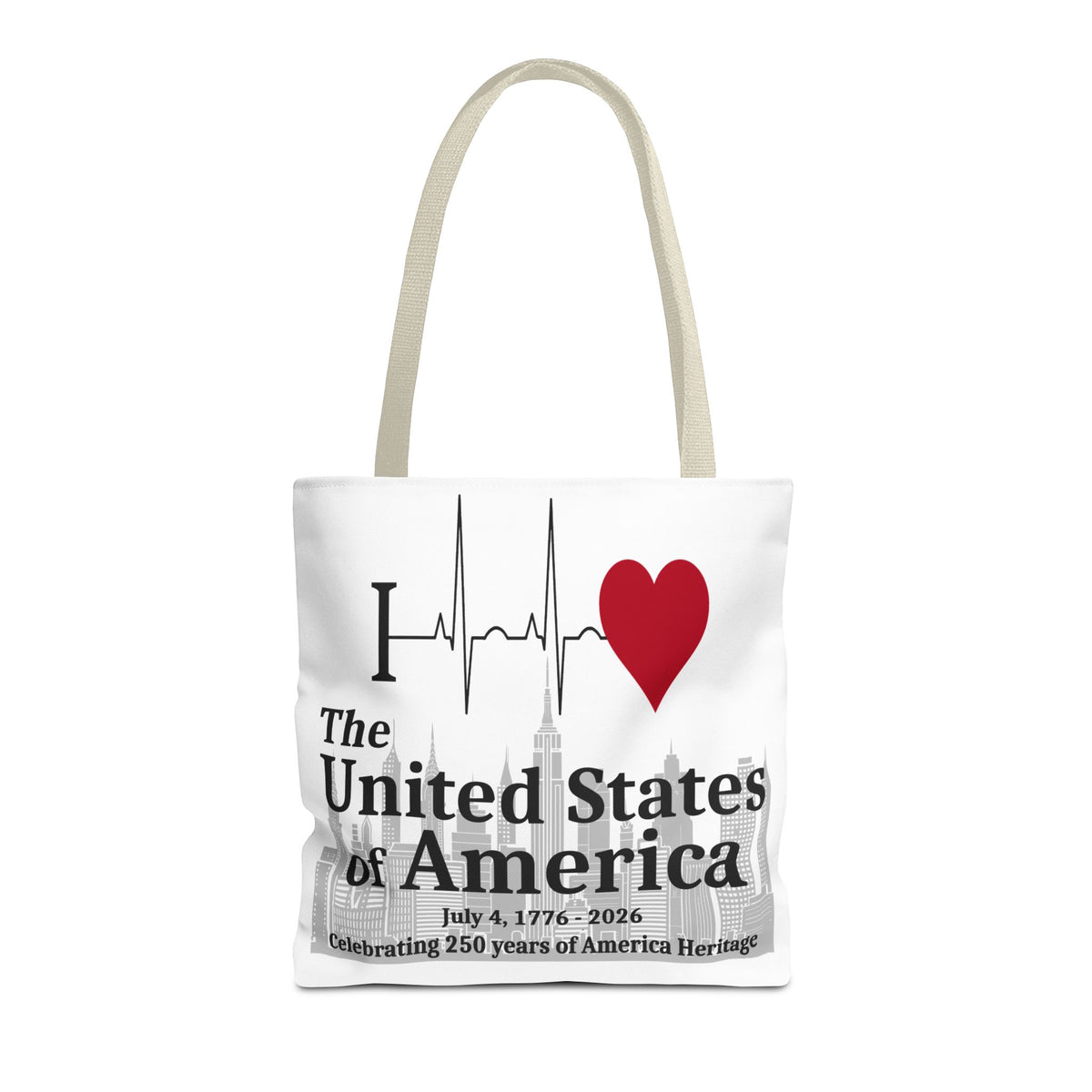 I Love the USA 250th Anniversary Tote